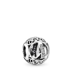 Намистина Pandora "Літера А" 791845CZ