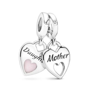 Намистина Pandora "Два серця" 799187C01