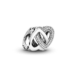 Намистина Pandora "Поєднані серця" 791880CZ